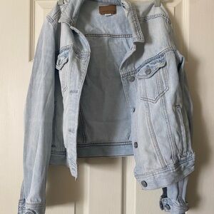 American Eagle Outfitters Light Blue Jean Jacket